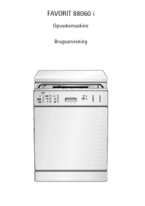 Brugsanvisning AEG FAV88060IB Opvaskemaskine