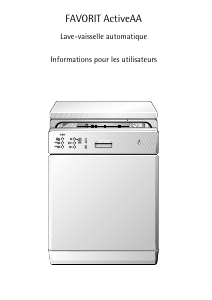 Mode d’emploi AEG FAVACTIVEAA Lave-vaisselle