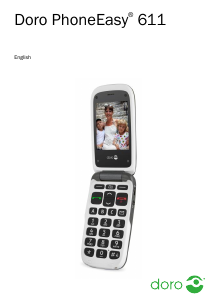 Handleiding Doro PhoneEasy 611 Mobiele telefoon