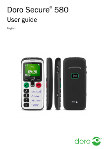 Manual Doro Secure 580 Mobile Phone