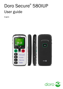 Manual Doro Secure 580IUP Mobile Phone