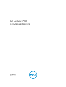 Instrukcja Dell P22S Latitude E7250 Komputer przenośny