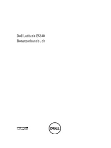 Bedienungsanleitung Dell P28G Latitude E5530 Notebook