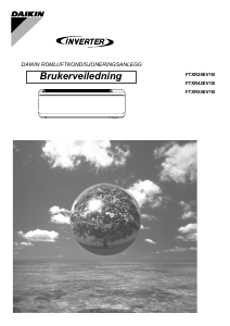 Bruksanvisning Daikin FTXR50EV1B Klimaanlegg