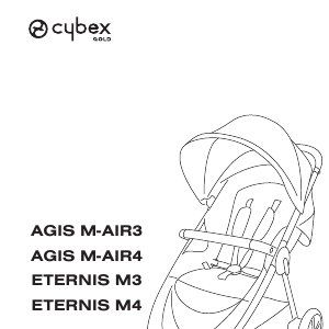 Bruksanvisning Cybex Agis M-Air 3 Barnevogn