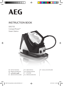 Manual AEG DBS7135 Ferro