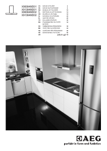 Manual AEG X91384MD02 Hotă