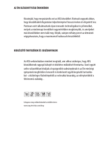 Használati útmutató AEG PE4551-M Presszógép