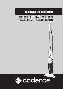 Manual Cadence ASP601 Mercury 600 Aspirador