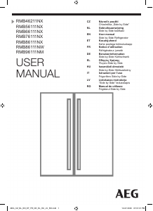 Manual AEG RMB66111NX Fridge-Freezer