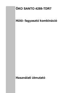 Használati útmutató AEG S4288DTR7 Hűtő és fagyasztó