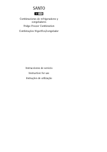 Manual de uso AEG S71318DT Frigorífico combinado
