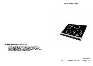 Brugsanvisning AEG FM6520KAN Kogesektion