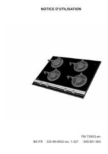 Mode d’emploi AEG FM7300GAN Table de cuisson