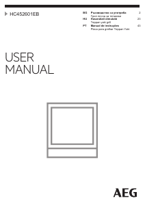 Manual AEG HC452601EB Placa
