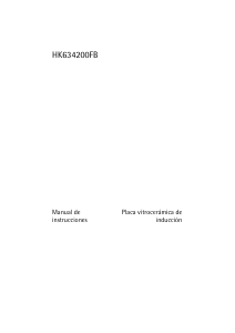 Manual de uso AEG HK634200FB Placa