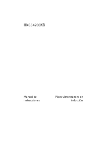 Manual de uso AEG HK654200XB Placa