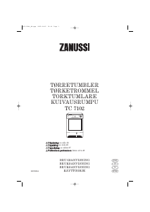 Brugsanvisning Zanussi TC 7102 Tørretumbler