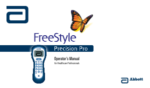 Handleiding Abbott Freestyle Precision Pro Bloedglucosemeter