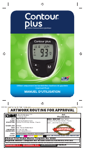 Mode d’emploi Ascensia Contour Plus Lecteur de glycemie