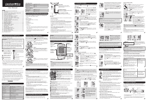 Handleiding CareSens N Eco Bloedglucosemeter