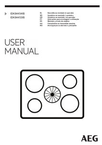 Наръчник AEG IDK84453IB Котлон