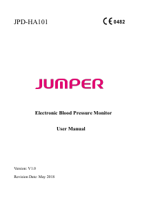 Manual Jumper JPD-HA101 Blood Pressure Monitor