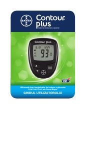 Manual Bayer Contour Plus Glucometru