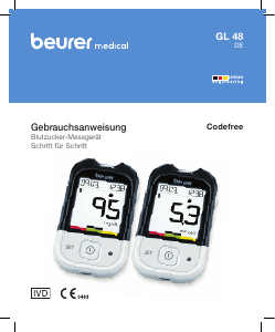 Bedienungsanleitung Beurer GL 48 Blutzuckermessgerät