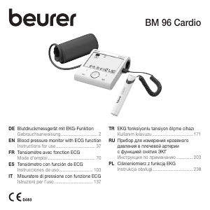 Instrukcja Beurer BM 96 Cardio Ciśnieniomierz