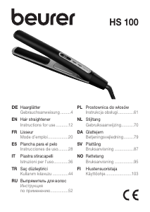 Instrukcja Beurer HS 100 Prostownica