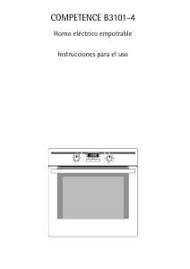 Manual de uso AEG B3101-4-W EURO Horno