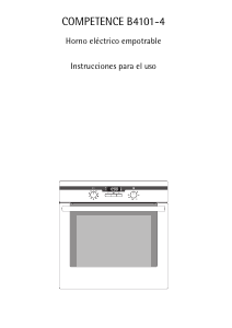 Manual de uso AEG B4101-4-B EURO Horno