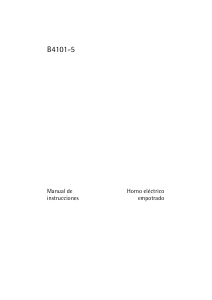 Manual de uso AEG B4101-5-A Horno