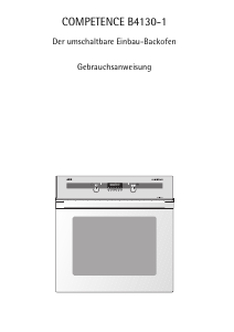 Bedienungsanleitung AEG B4130-1-AL Backofen