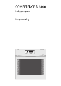 Brugsanvisning AEG B8100-B Ovn