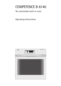 Handleiding AEG B8140-B Oven