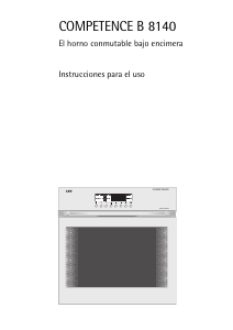 Manual de uso AEG B8140-B Horno