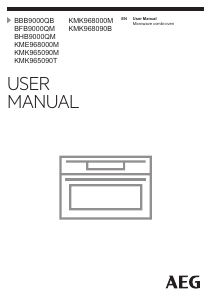 Handleiding AEG BBB9000QB Oven