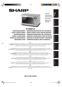 Handleiding Sharp R-26ST-A Magnetron