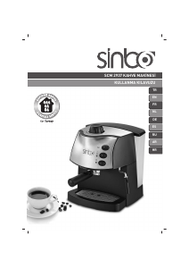 Kullanım kılavuzu Sinbo SCM 2937 Kahve makinesi