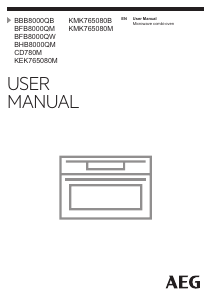 Handleiding AEG BFB8000QM Oven