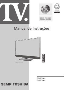 Manual Semp Toshiba 39L2300 Televisor LED