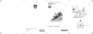 Manual Philips GC4511 Azur Performer Iron