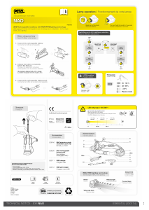 Bruksanvisning Petzl Nao Lommelykt