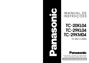 Manual Panasonic TC-20KL04 Televisor
