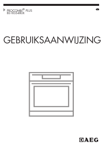 Handleiding AEG BS1835480X Oven