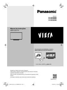 Manual Panasonic TC-40CS600B Viera Televisor LCD