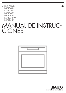 Manual de uso AEG BS730417IM Horno