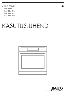 Kasutusjuhend AEG BS731410NM Ahi